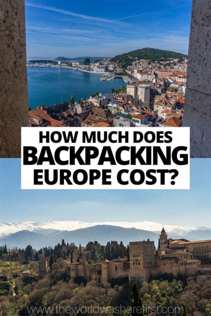 Average cost of backpacking through europe for a month year