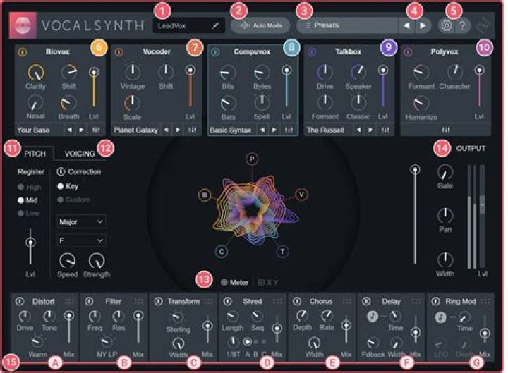 Distort - VocalSynth 2 Help Documentation